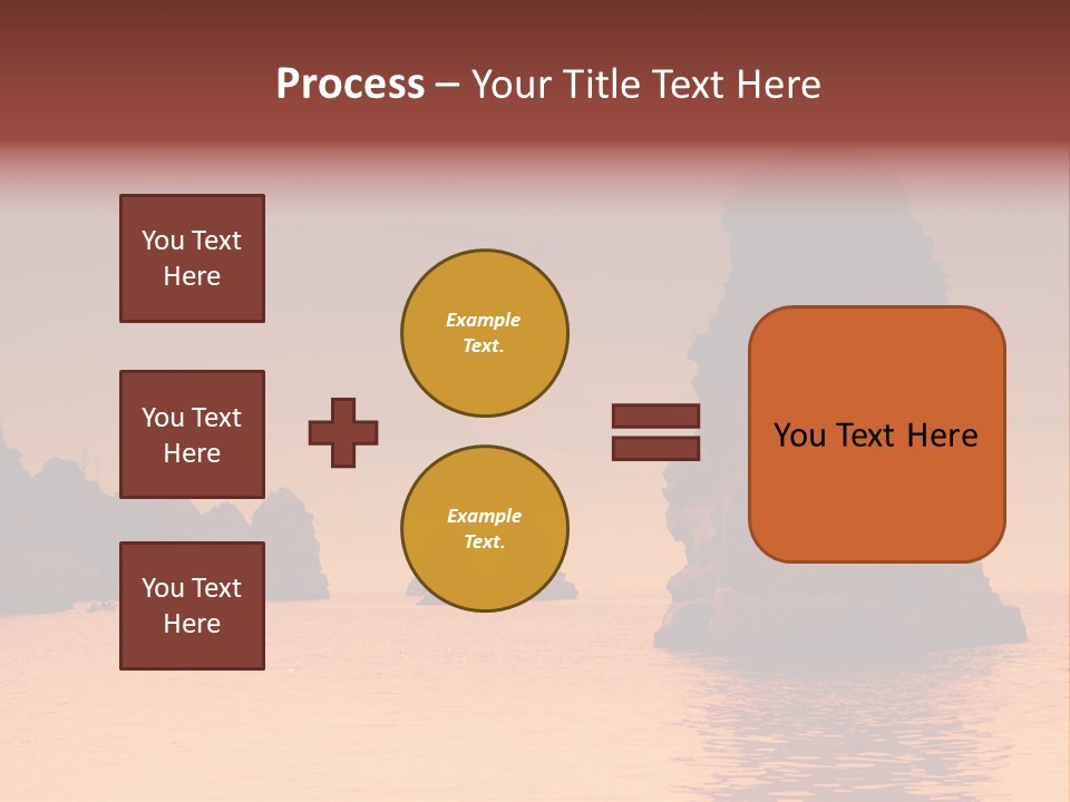 Scene Blue Simplicity PowerPoint Template