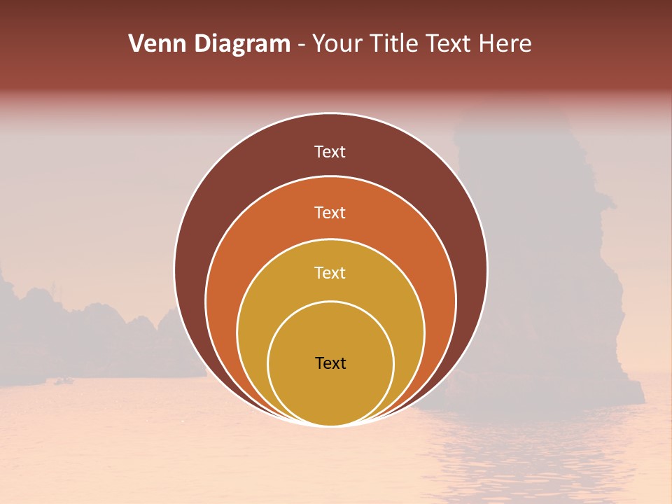 Scene Blue Simplicity PowerPoint Template