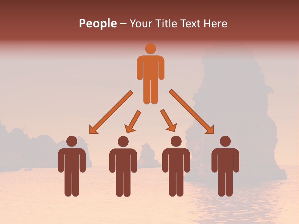 Scene Blue Simplicity PowerPoint Template