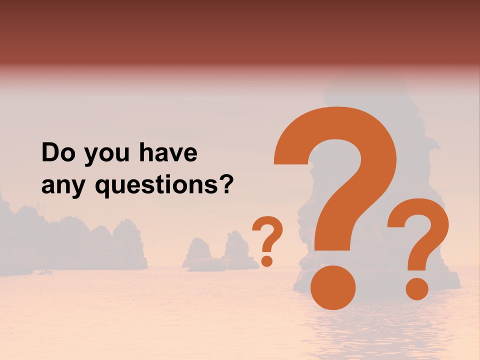 Scene Blue Simplicity PowerPoint Template