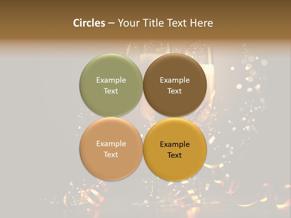 Background Liquid Christmasmerry PowerPoint Template