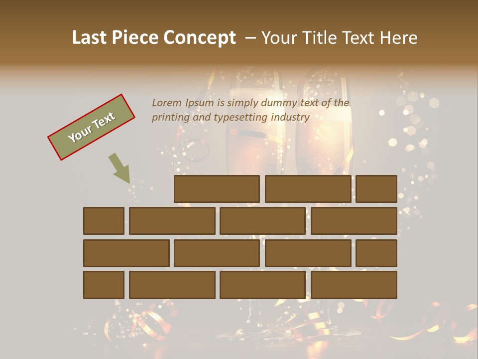 Background Liquid Christmasmerry PowerPoint Template