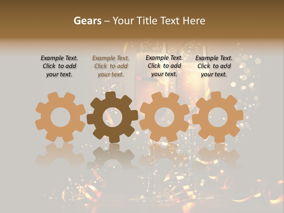 Background Liquid Christmasmerry PowerPoint Template