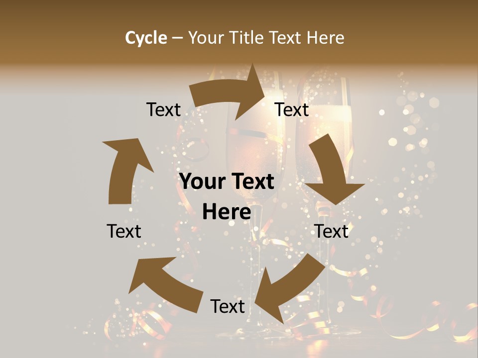 Background Liquid Christmasmerry PowerPoint Template