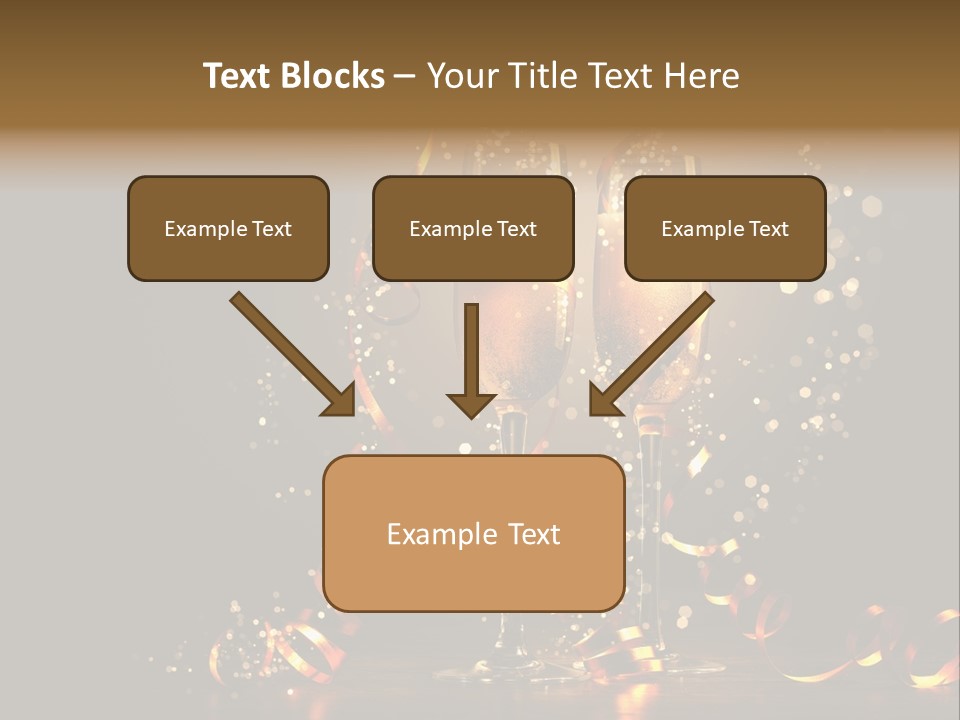 Background Liquid Christmasmerry PowerPoint Template