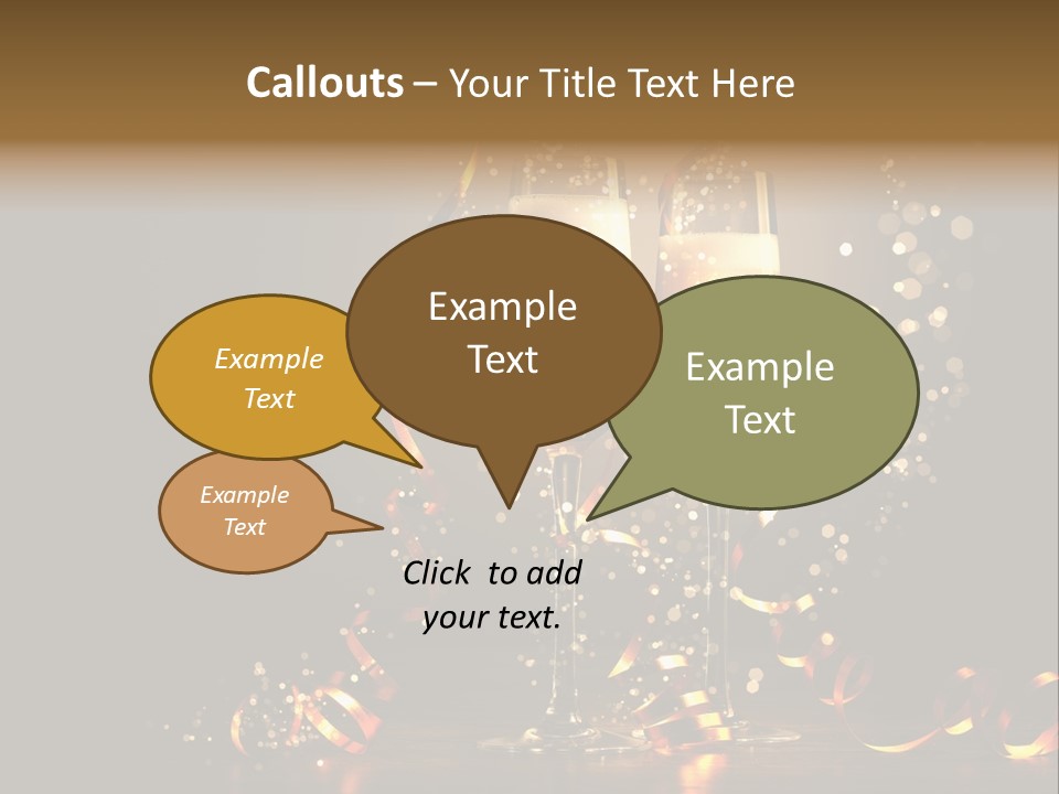 Background Liquid Christmasmerry PowerPoint Template