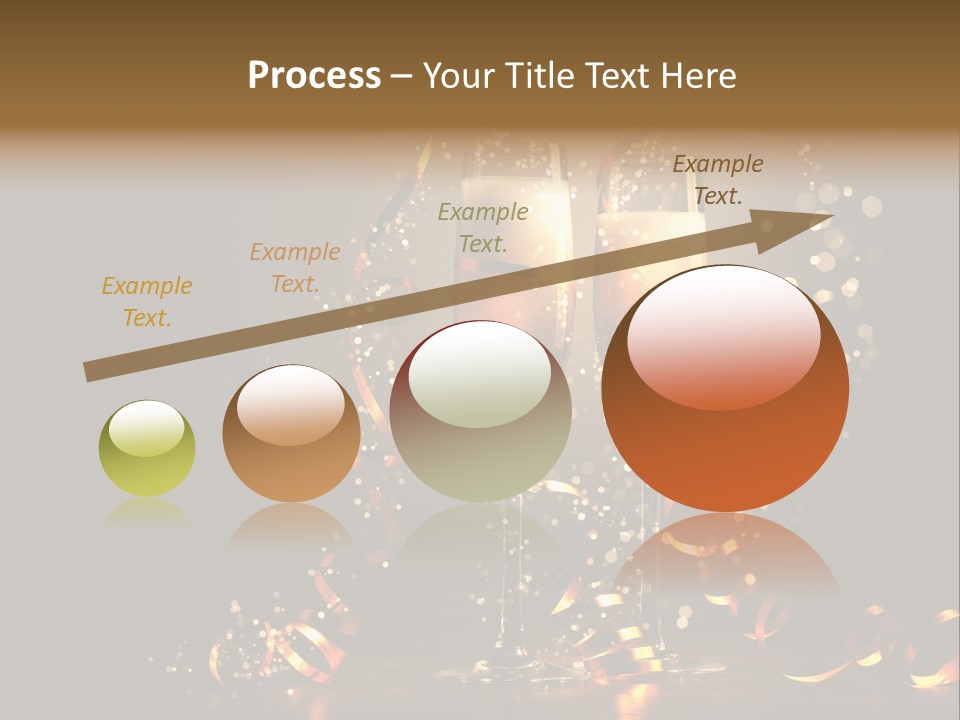 Background Liquid Christmasmerry PowerPoint Template