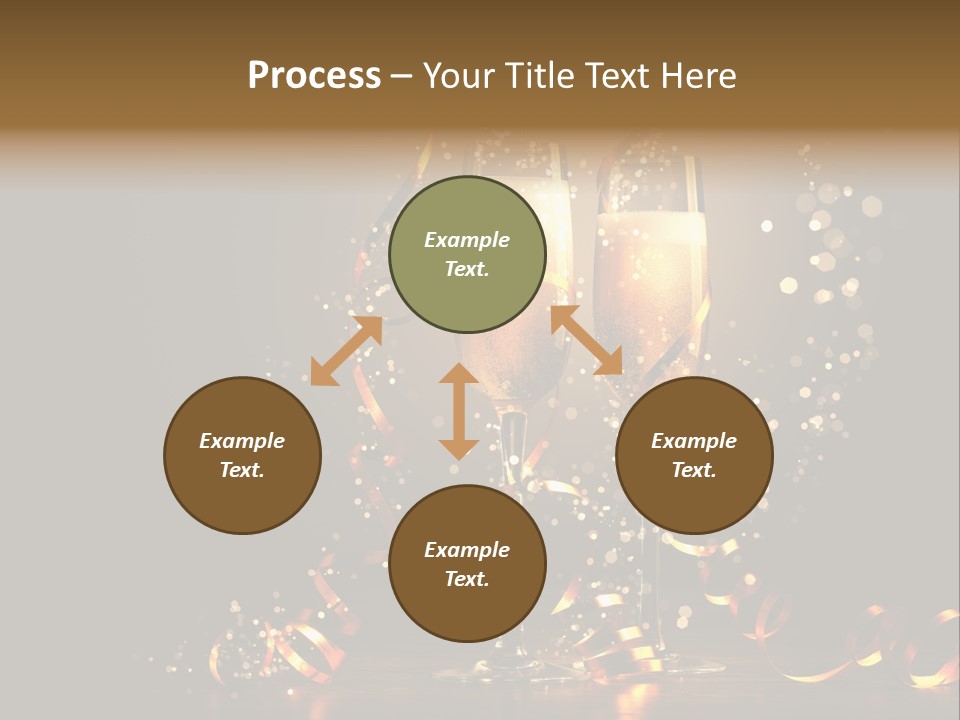 Background Liquid Christmasmerry PowerPoint Template