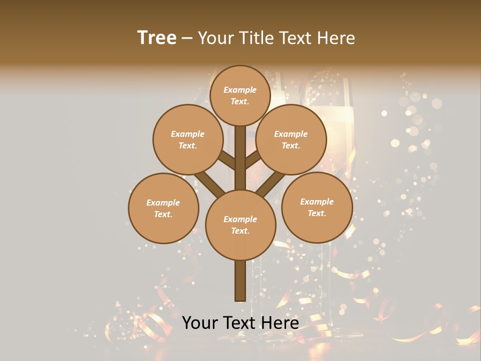 Background Liquid Christmasmerry PowerPoint Template