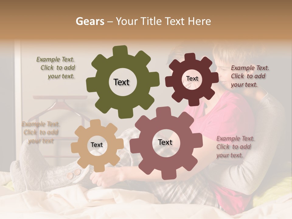 Lesbian Gay People PowerPoint Template