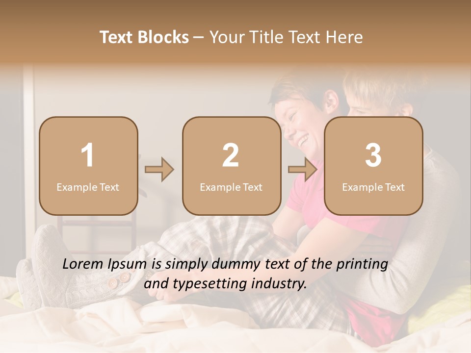 Lesbian Gay People PowerPoint Template