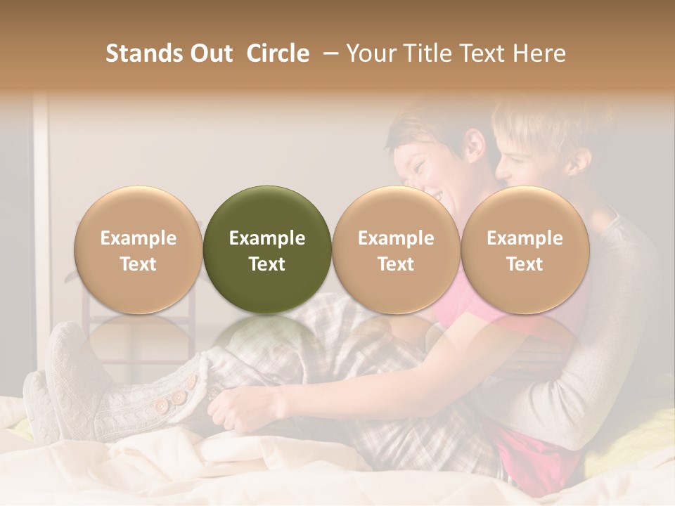 Lesbian Gay People PowerPoint Template