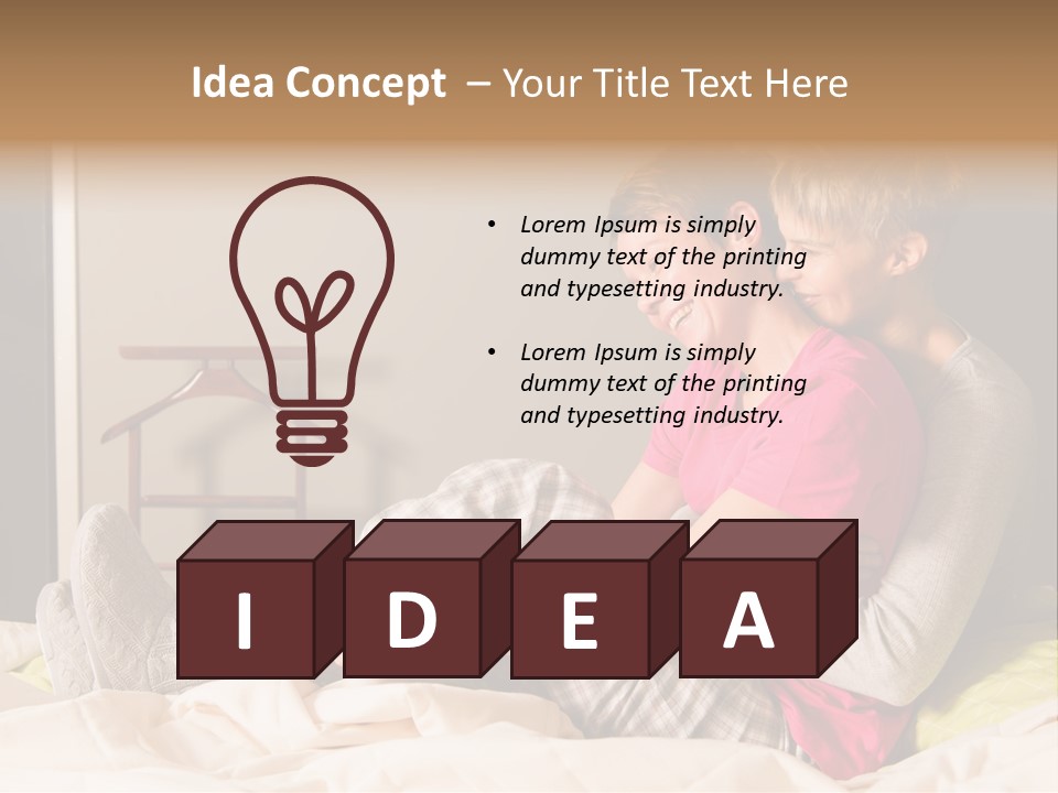 Lesbian Gay People PowerPoint Template