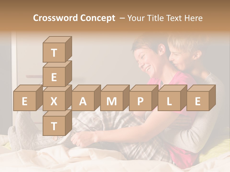 Lesbian Gay People PowerPoint Template