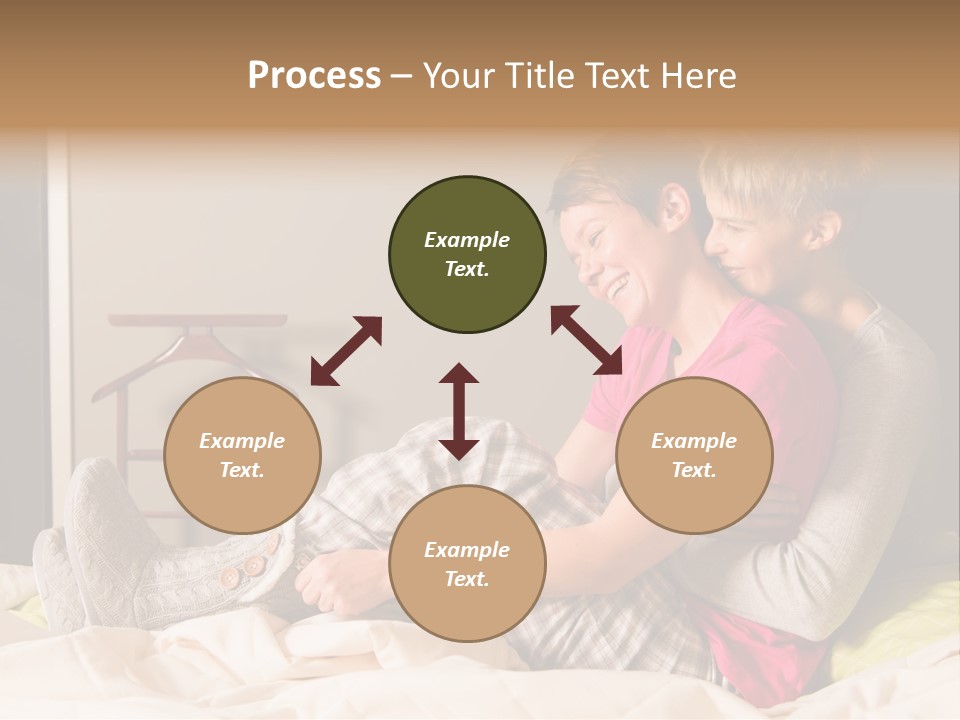 Lesbian Gay People PowerPoint Template