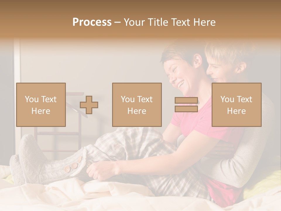 Lesbian Gay People PowerPoint Template