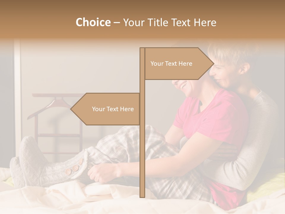 Lesbian Gay People PowerPoint Template