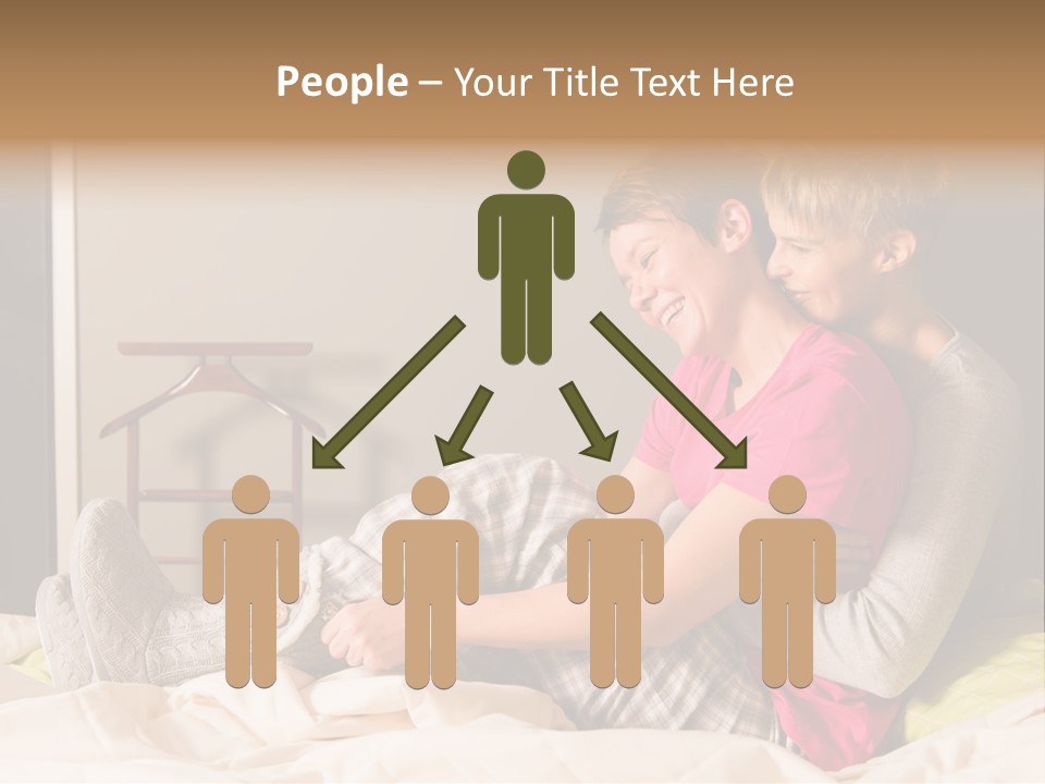 Lesbian Gay People PowerPoint Template