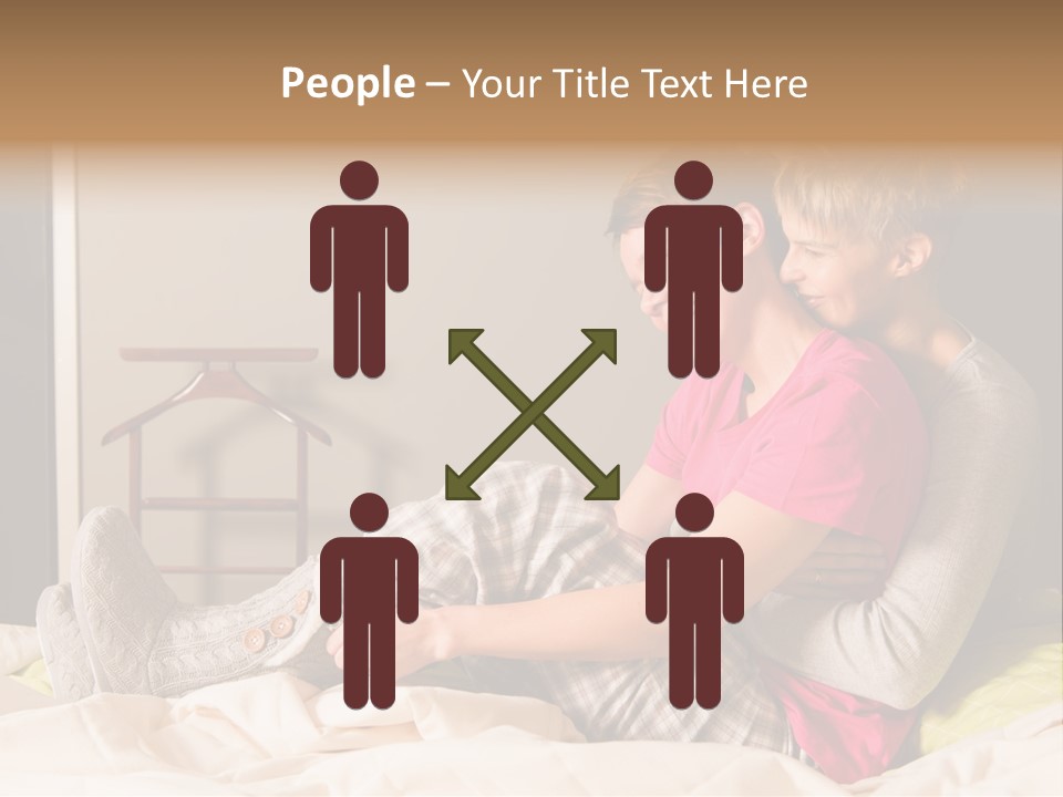 Lesbian Gay People PowerPoint Template