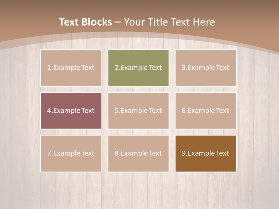 Nature Grunge Abstract PowerPoint Template