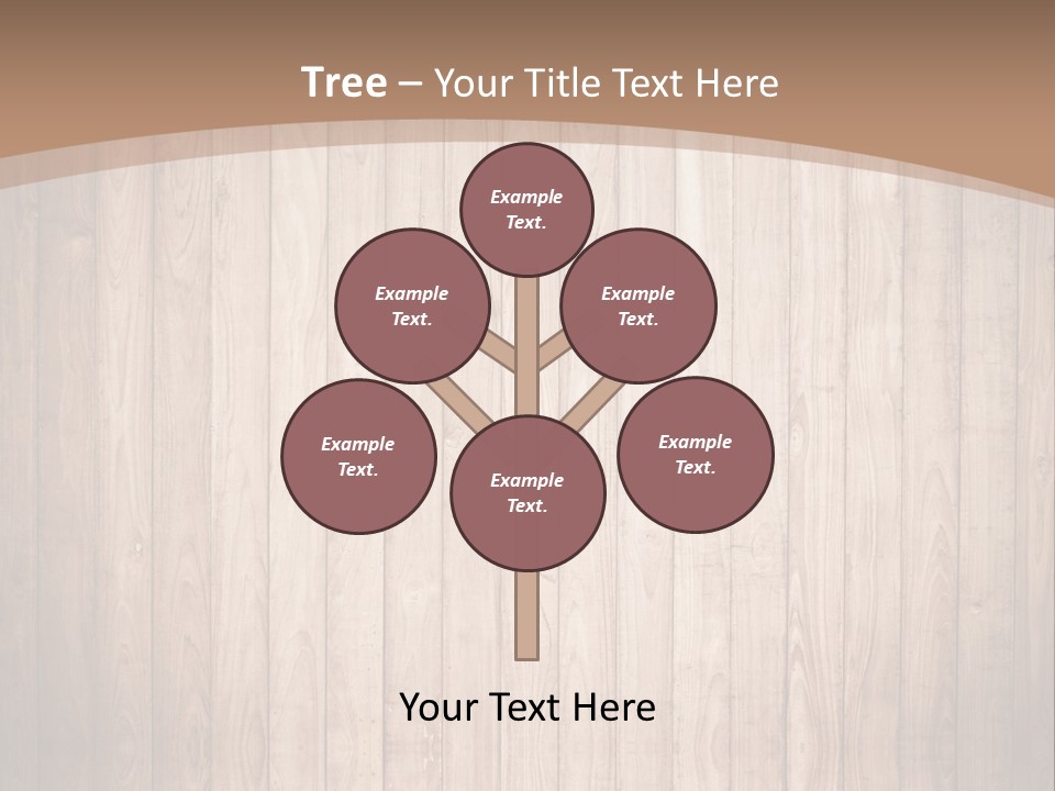 Nature Grunge Abstract PowerPoint Template