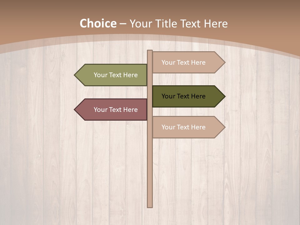 Nature Grunge Abstract PowerPoint Template