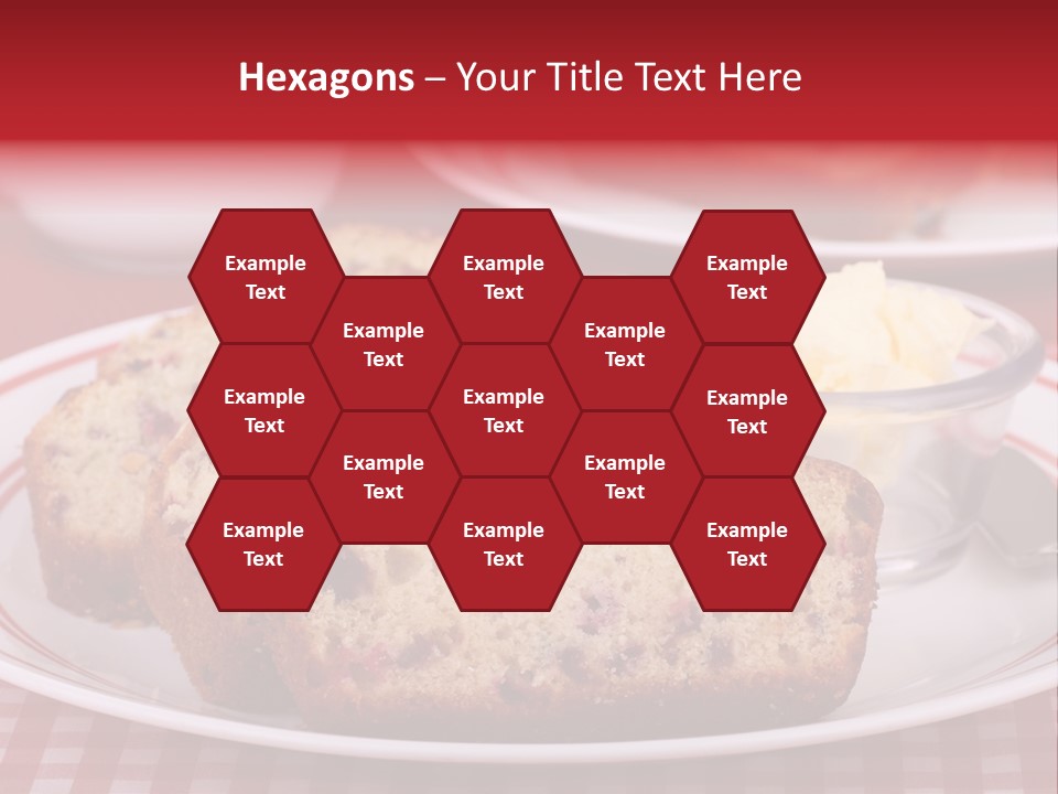 Sweet Plate Snack PowerPoint Template