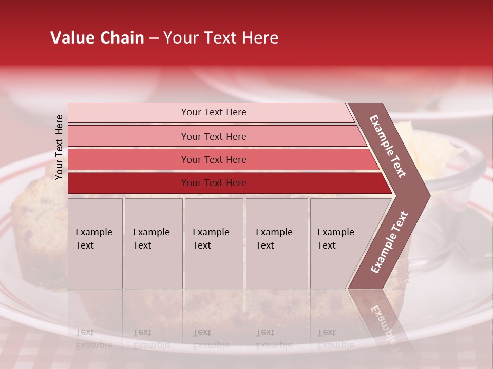 Sweet Plate Snack PowerPoint Template