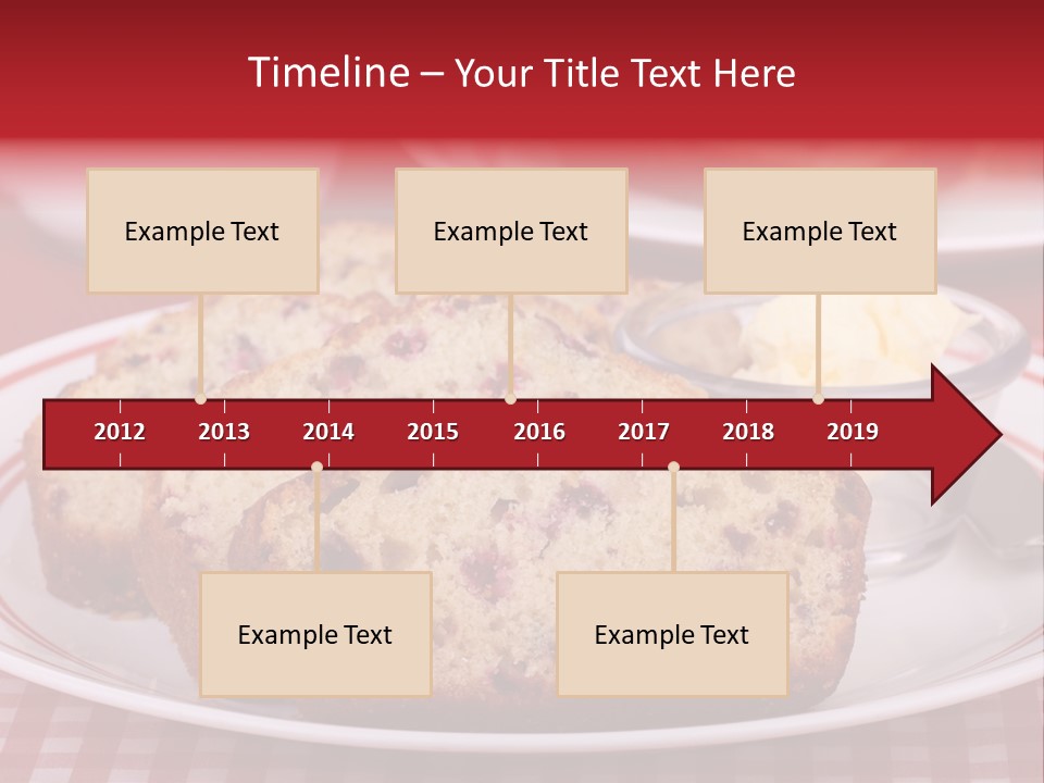 Sweet Plate Snack PowerPoint Template