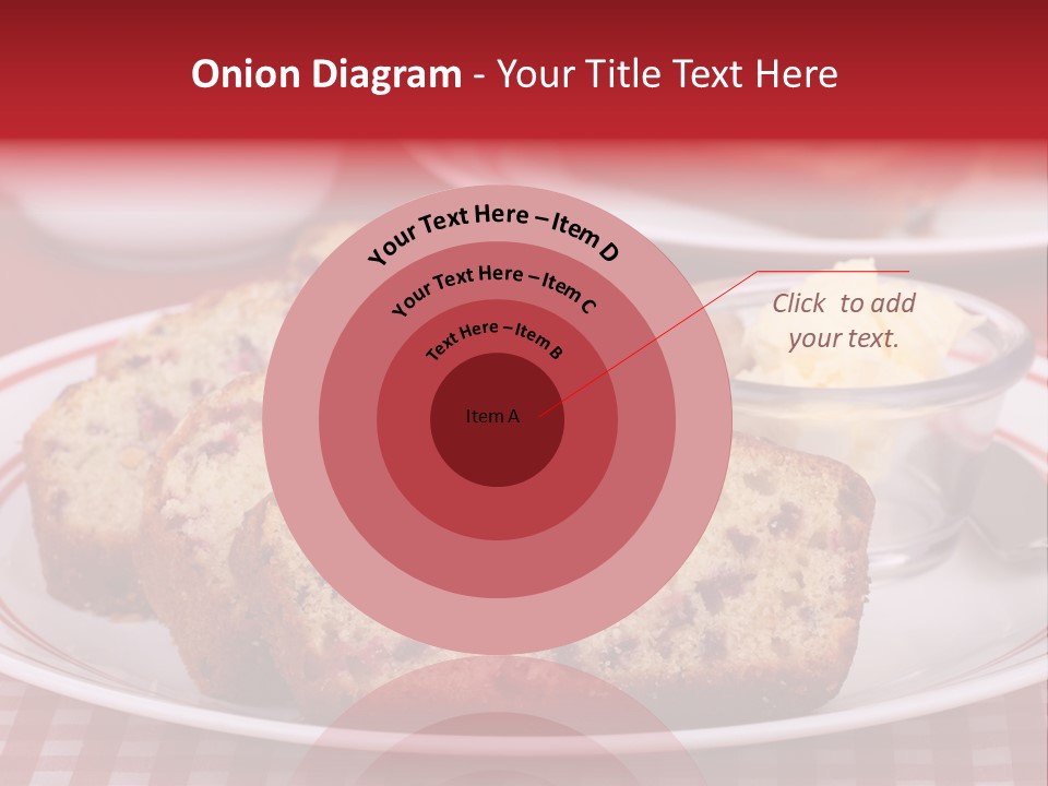 Sweet Plate Snack PowerPoint Template