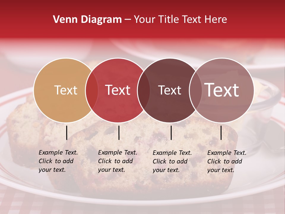Sweet Plate Snack PowerPoint Template
