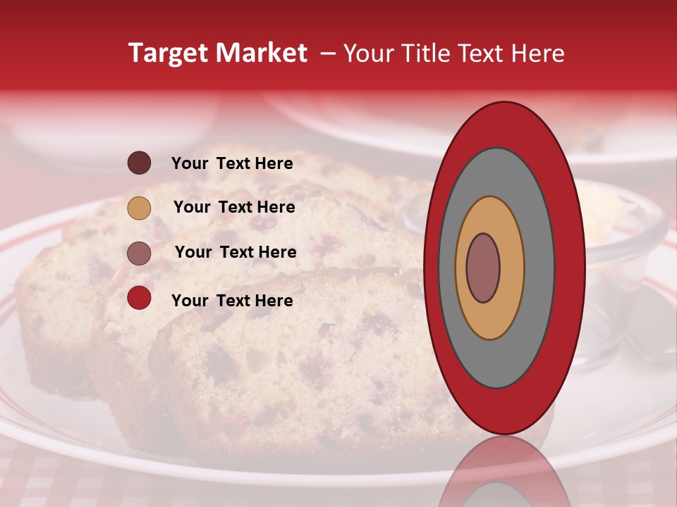 Sweet Plate Snack PowerPoint Template