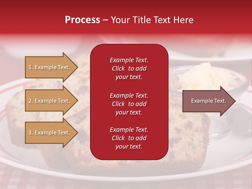 Sweet Plate Snack PowerPoint Template