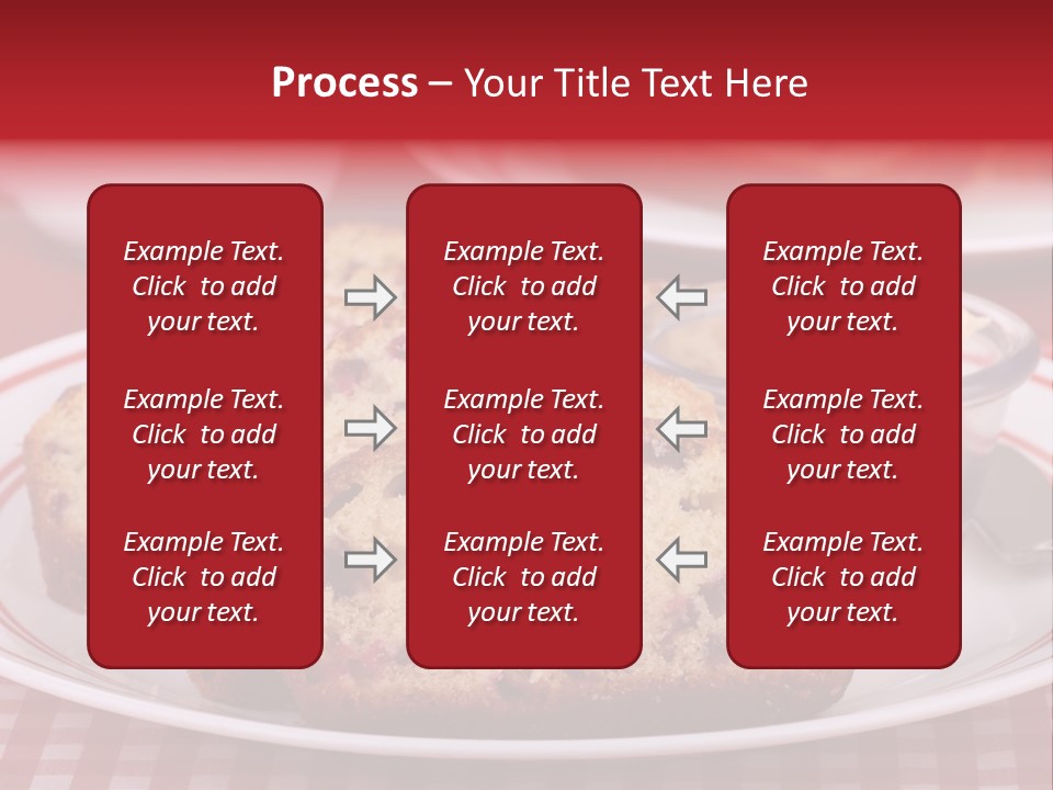 Sweet Plate Snack PowerPoint Template