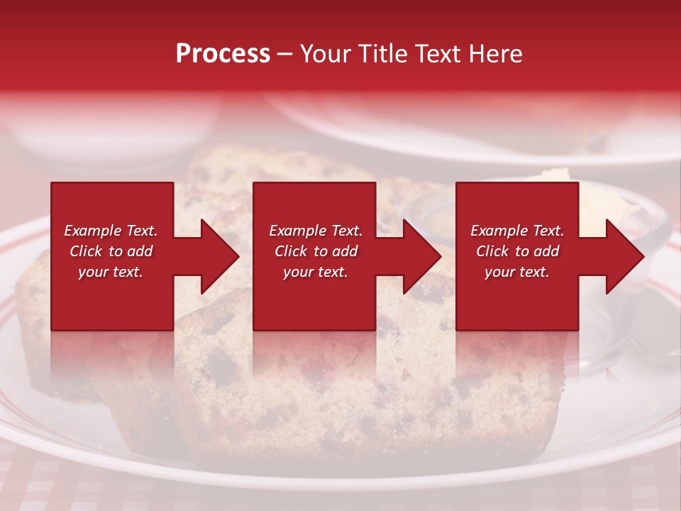 Sweet Plate Snack PowerPoint Template