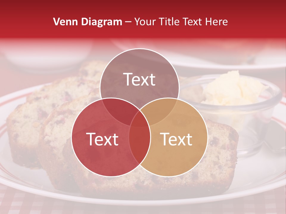 Sweet Plate Snack PowerPoint Template