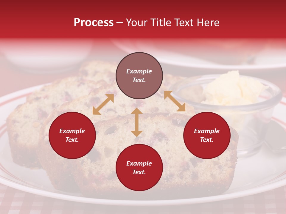 Sweet Plate Snack PowerPoint Template