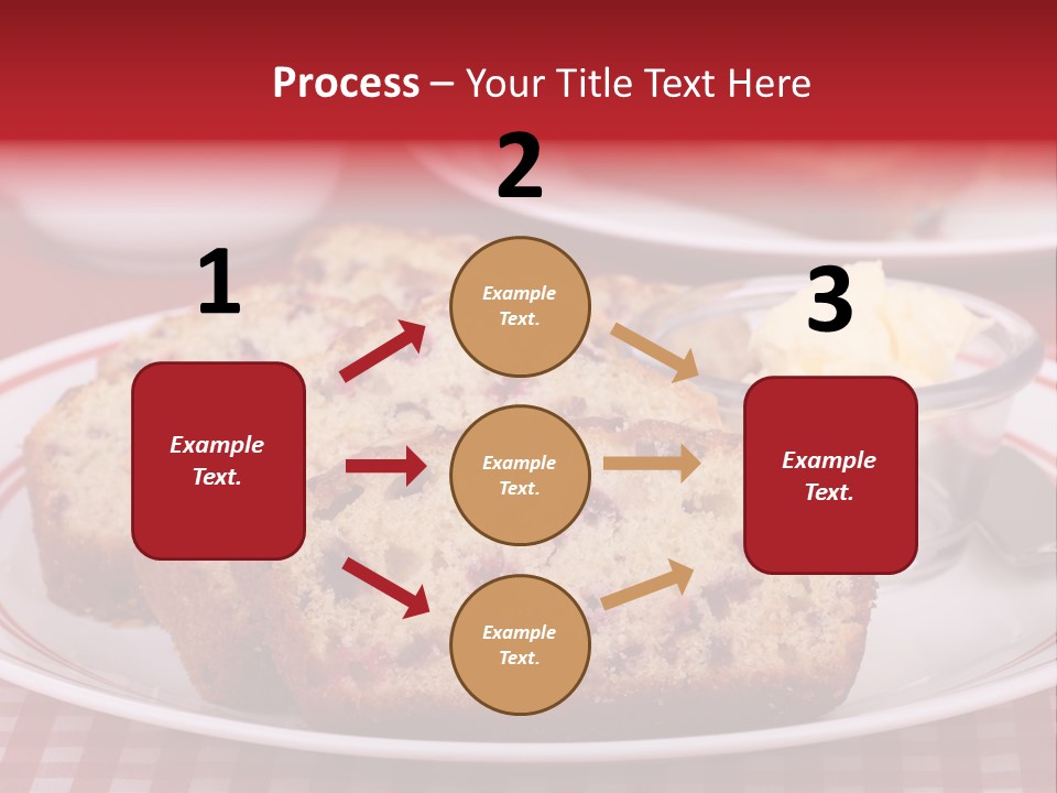 Sweet Plate Snack PowerPoint Template