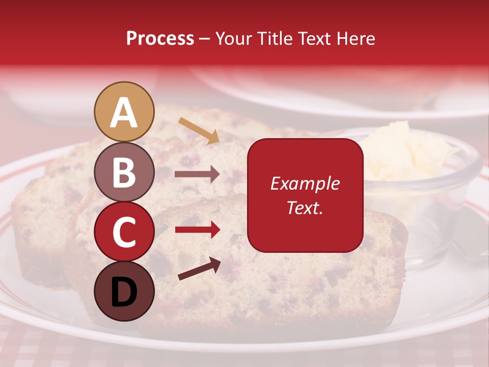 Sweet Plate Snack PowerPoint Template