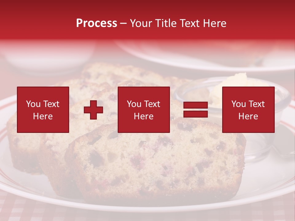 Sweet Plate Snack PowerPoint Template