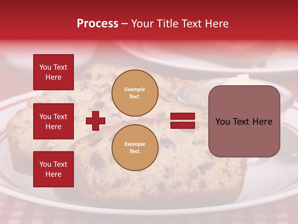 Sweet Plate Snack PowerPoint Template