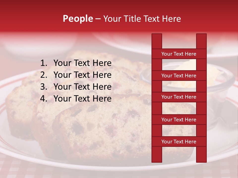Sweet Plate Snack PowerPoint Template