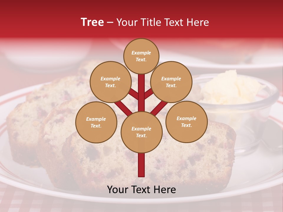 Sweet Plate Snack PowerPoint Template