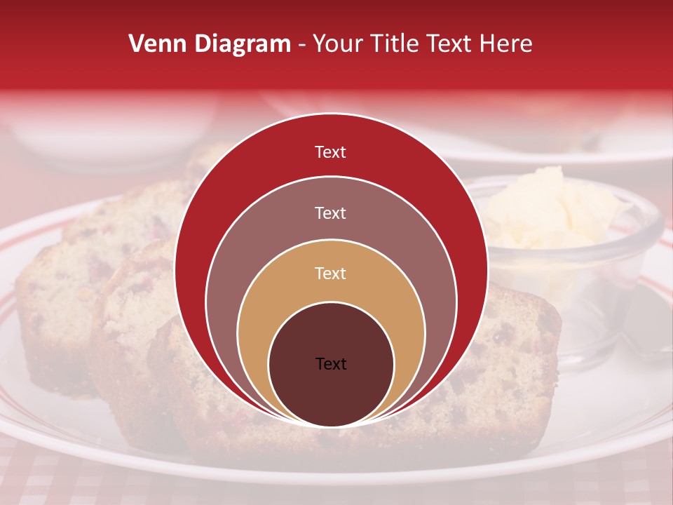 Sweet Plate Snack PowerPoint Template