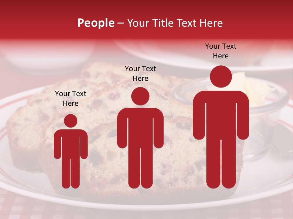 Sweet Plate Snack PowerPoint Template