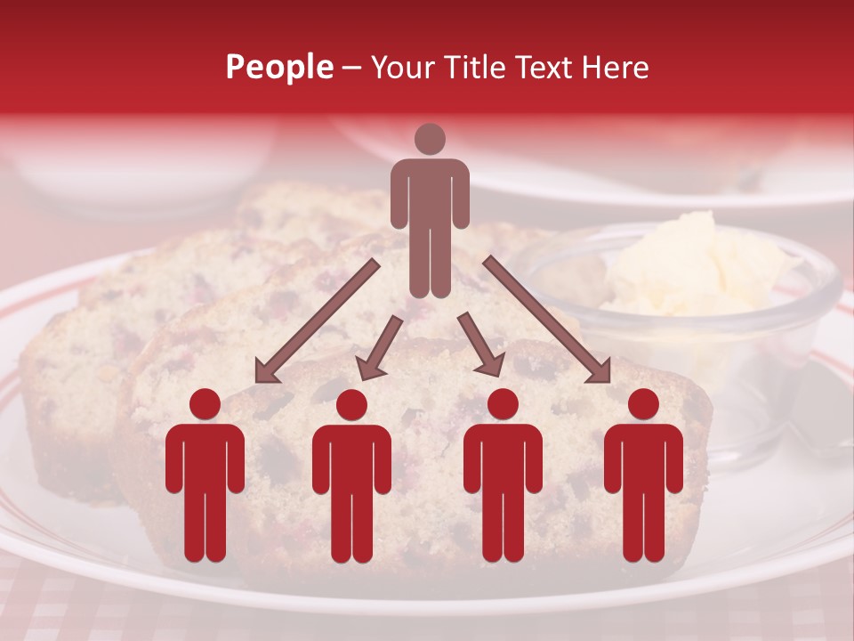 Sweet Plate Snack PowerPoint Template