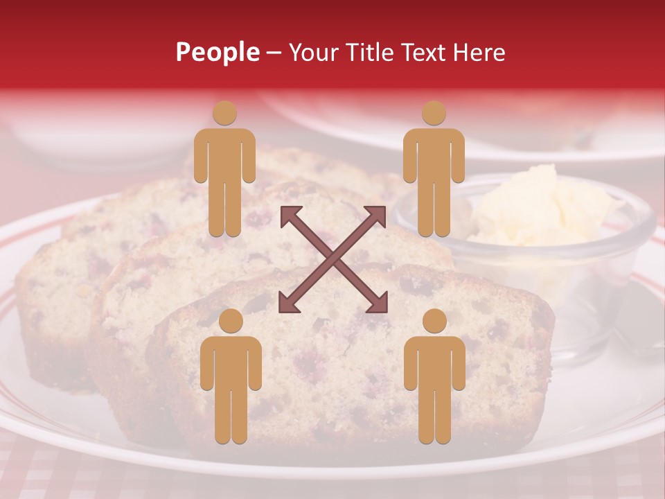 Sweet Plate Snack PowerPoint Template