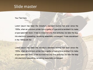 Race Road Speedometer PowerPoint Template