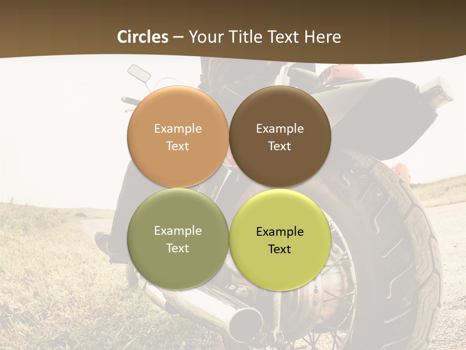 Race Road Speedometer PowerPoint Template