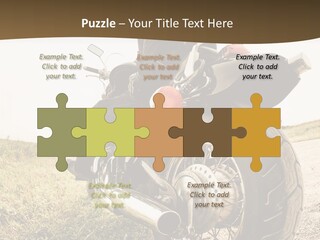 Race Road Speedometer PowerPoint Template